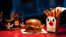 burger king host pepper fries and ghost pepper whopper with halloween decor